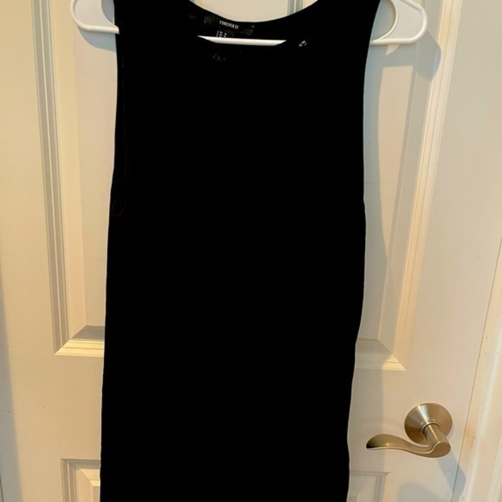 Forever 21 Tank‎ Swing Dress w/ Mesh Detail